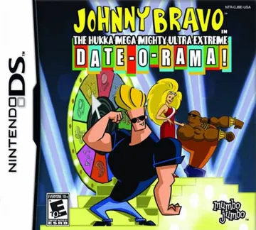 Johnny Bravo in the Hukka-Mega-Mighty-Ultra-Extreme Date-O-Rama! (USA) (En,Es,It) box cover front